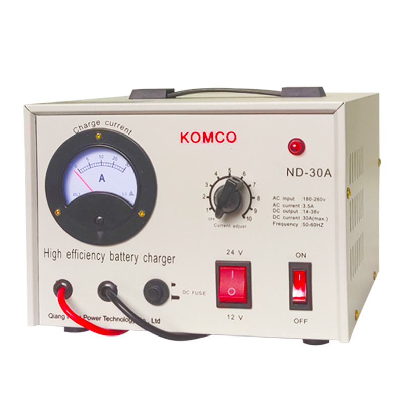 KOMCO AGM începe și oprește încărcătorul de cupru Pure Automobile 12V24V Incărcător inteligent cu putere mare.